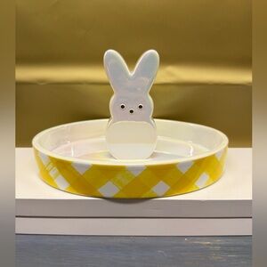Bath & Body Works Iridescent Peeps Marshmallow Bunny Tray NWT